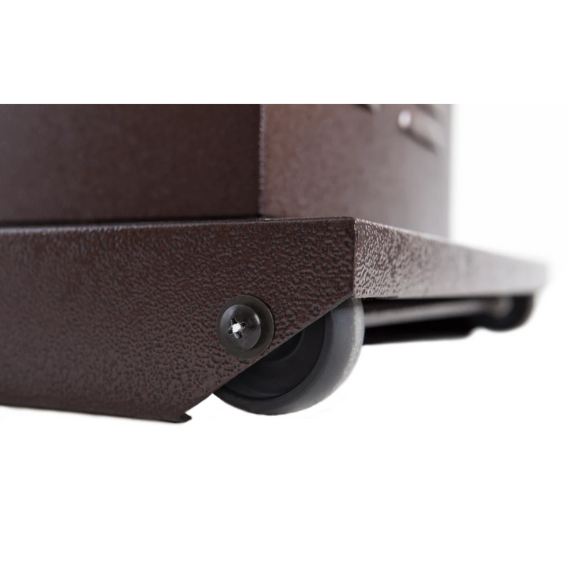 Well Traveled Living Hammered Bronze Finish Square Flame Propane Patio Heater | GW STORE