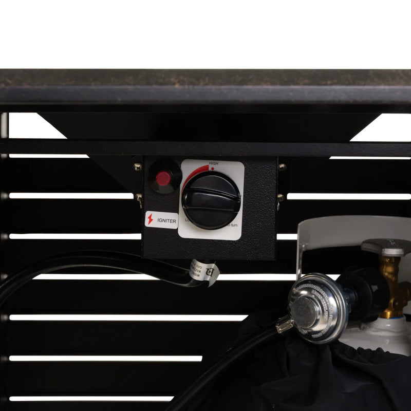 Well Traveled Living Longmont Aluminum Rectangular Propane Fire Pit | GW STORE