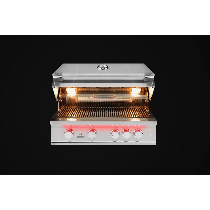 TrueFlame 40" 5 Burner Built-in Gas Outdoor Grill | GW STORE
