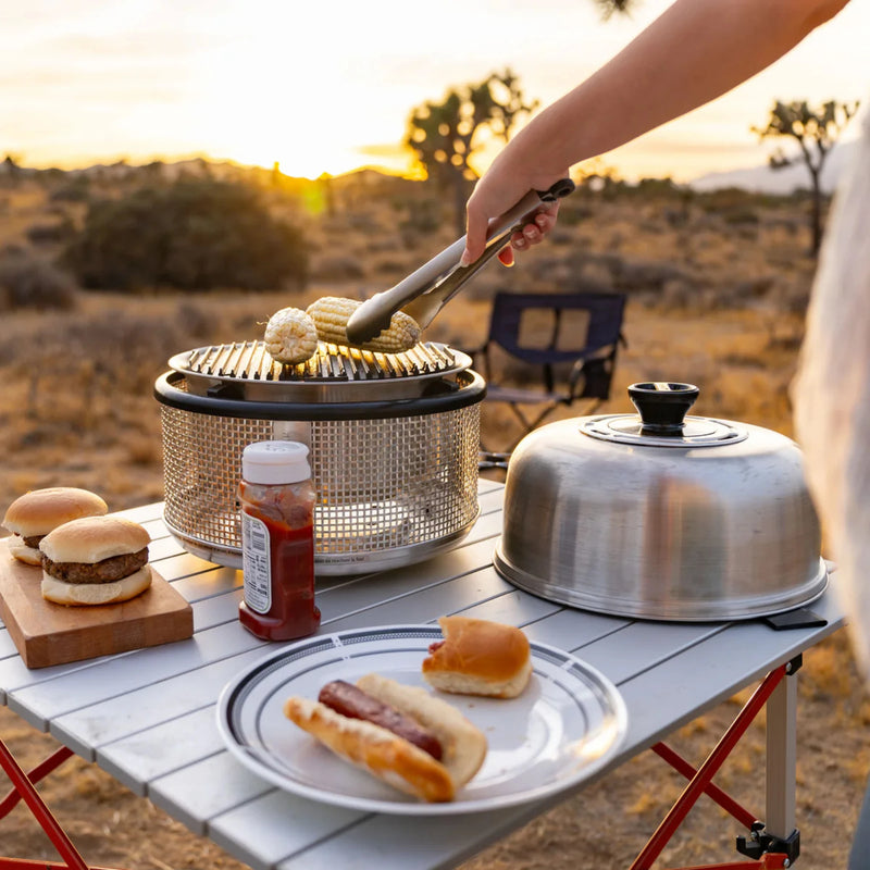 COBB Griddle+ Ribbed Non-Stick Heavy-Duty Portable Griddle