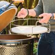 Big Green Egg Dual Zone Split Deflector Kit | GW STORE