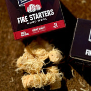 Fire Family Wood Wool Fire Starters, 20pcs | GW STORE