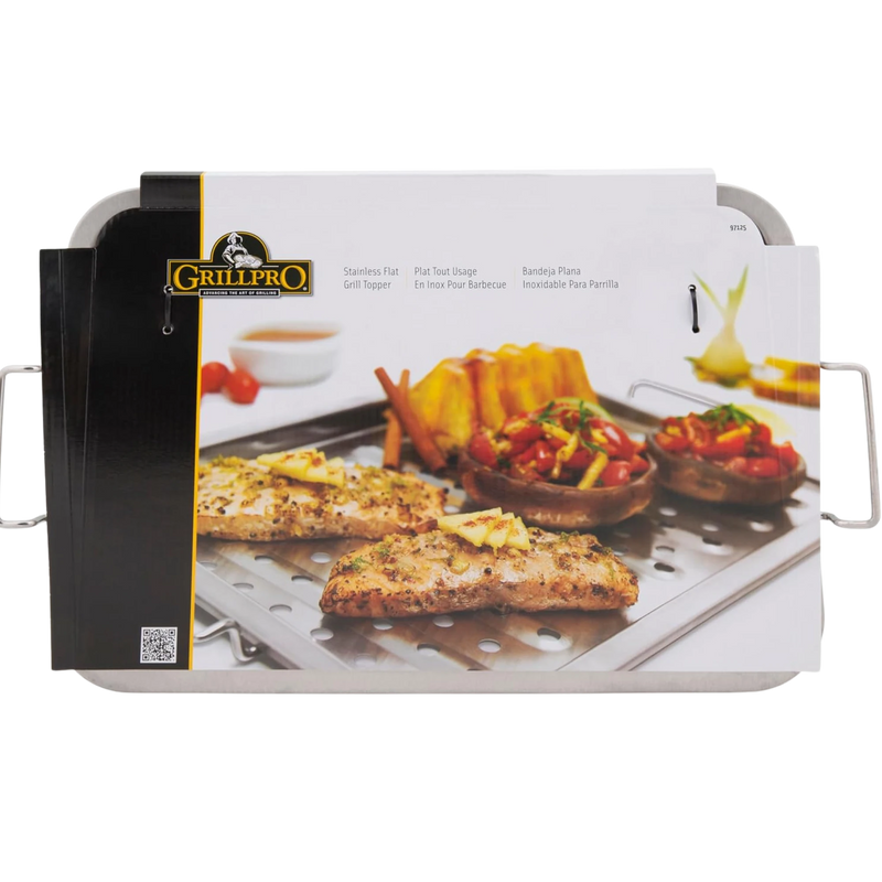 GrillPro Stainless Steel Grill Topper | GW STORE