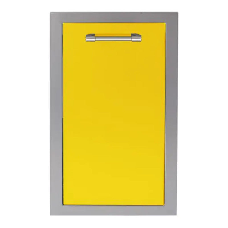 Alfresco 15-Inch Stainless Steel Soft-Close Roll-Out Trash Center