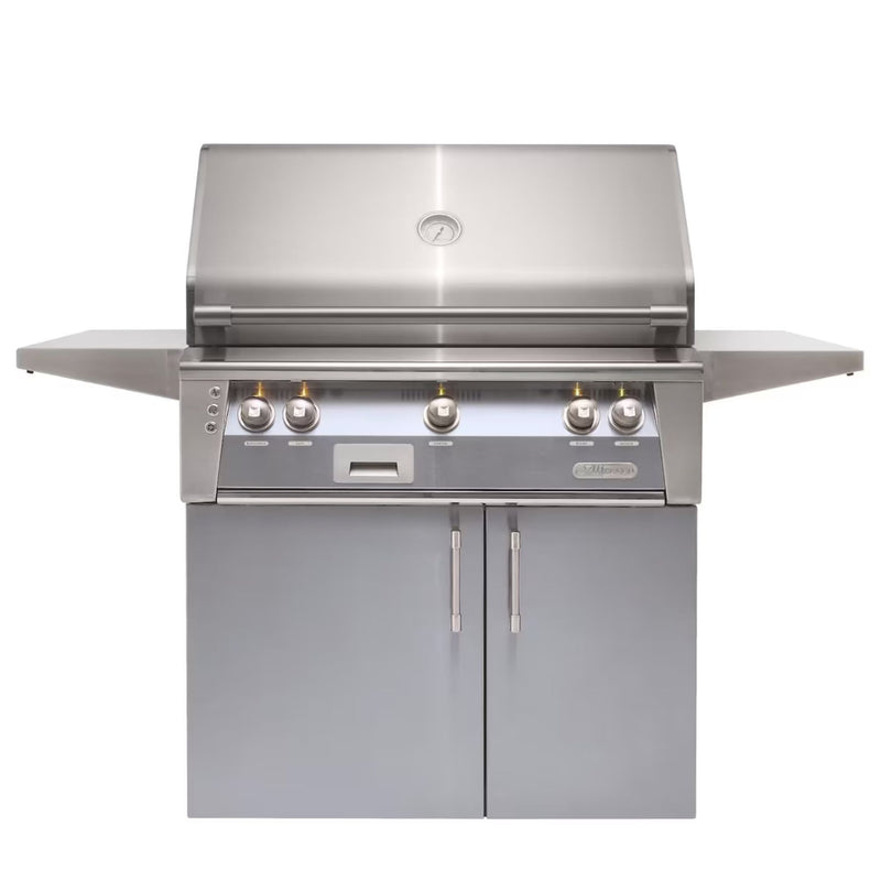 Alfresco 36-Inch Stainless Steel Freestanding Gas Grill w/ Rotisserie & Sear Zone