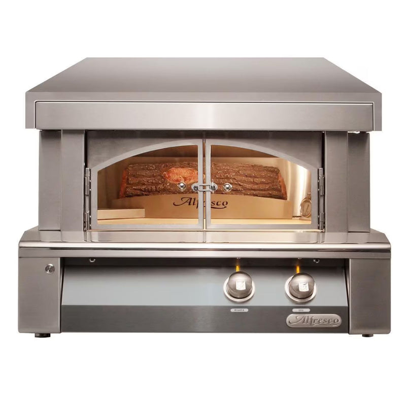 Alfresco 30-Inch Countertop Outdoor Gas Pizza Oven