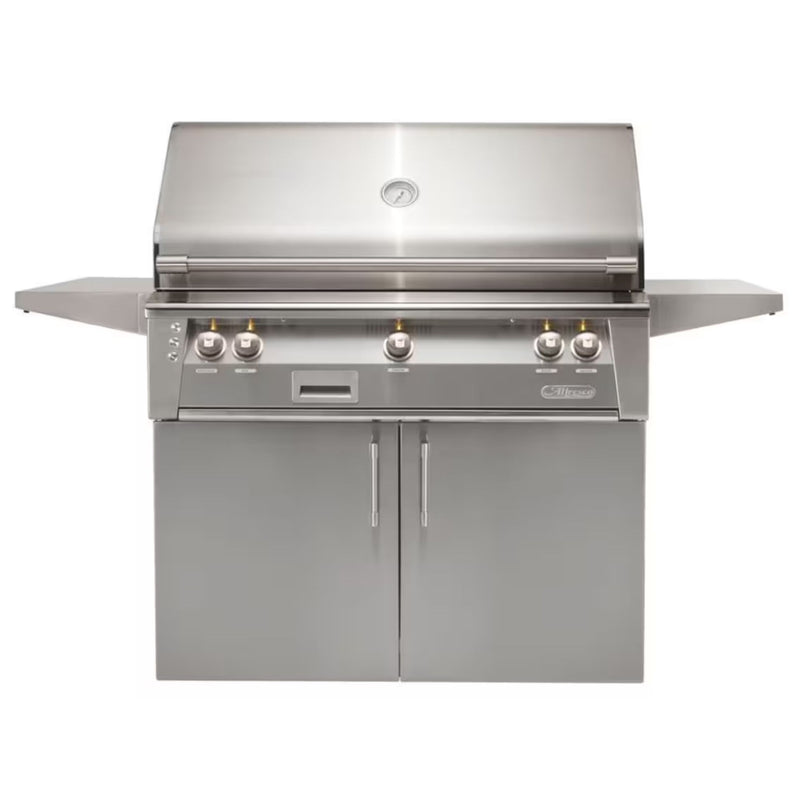Alfresco 42-Inch Stainless Steel Freestanding Gas Grill w/ Rotisserie