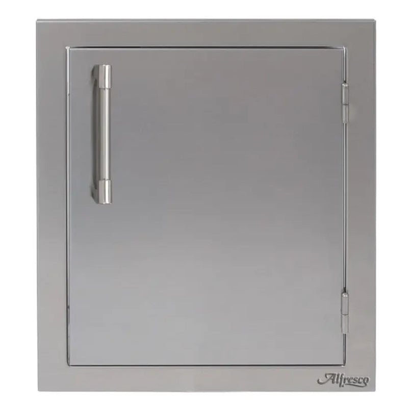 Alfresco 17-Inch Right-Hinged Vertical Single Access Door