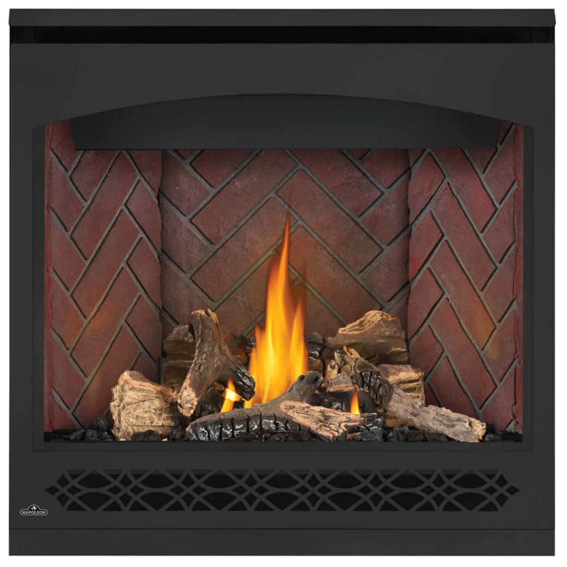 Napoleon Old Town Red Decorative Panel Herringbone Brick for Ascent™ 36 | GW STORE