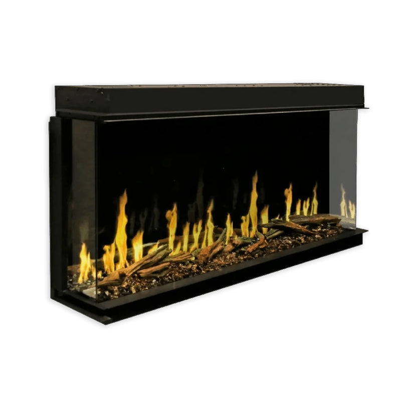 Modern Flames 76 Inch Orion Multi HelioVision Linear Electric Fireplace | GW STORE