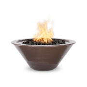 The Outdoor Plus Metal Powder Coat Cazo Propane Gas Fire Bowl | GW STORE