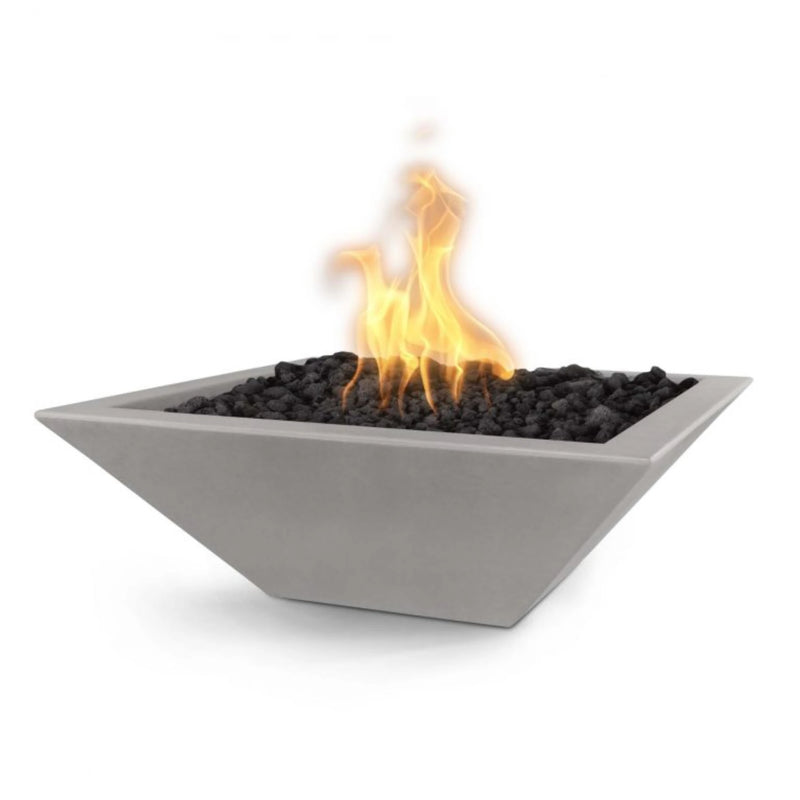 The Outdoor Plus Maya Natural Gas Concrete Fire Bowl | GW STORE