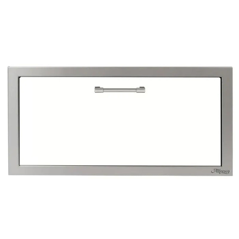 Alfresco 30-Inch VersaPower Stainless Steel Soft-Close Single Drawer