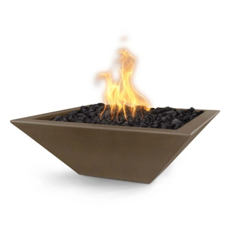 The Outdoor Plus Maya Natural Gas Concrete Fire Bowl | GW STORE