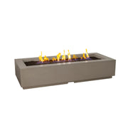 American Fyre Desings Louvre Long Rectangle Fire Pit | GW STORE