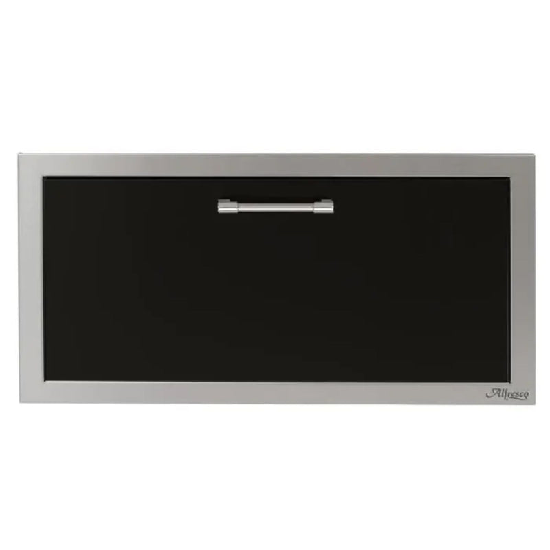 Alfresco 30-Inch VersaPower Stainless Steel Soft-Close Single Drawer
