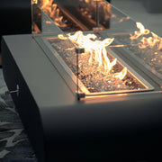The Outdoor Plus La Jolla Powder Coated Natural Gas Fire Pit | GW STORE