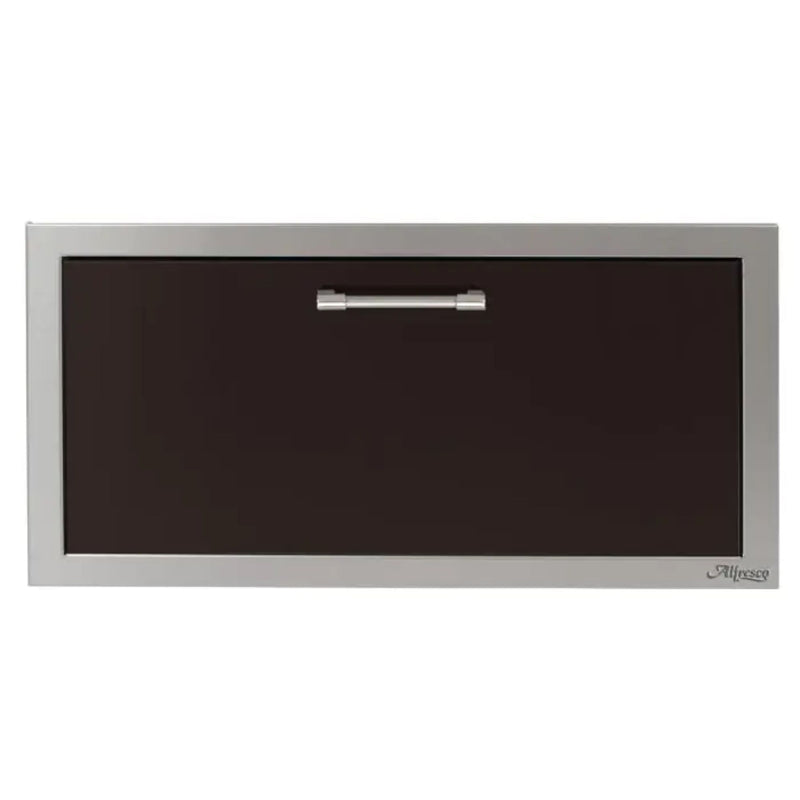 Alfresco 30-Inch VersaPower Stainless Steel Soft-Close Single Drawer