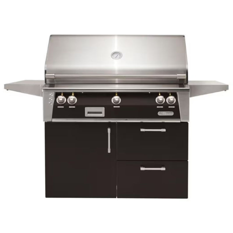 Alfresco Deluxe 42-Inch Stainless Steel Freestanding Gas Grill w/ Rotisserie