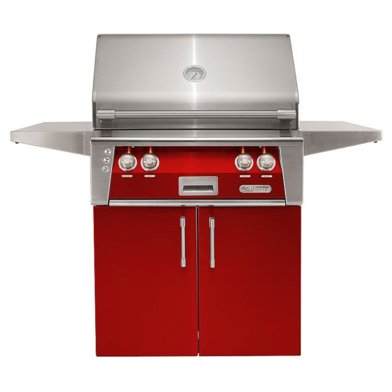 Alfresco 30-Inch Stainless Steel Freestanding Gas Grill w/ Rotisserie & Sear Zone
