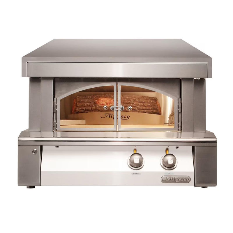 Alfresco 30-Inch Built-In Outdoor Gas Pizza Oven