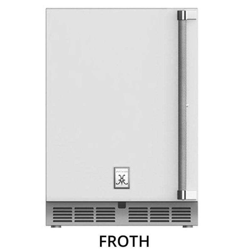 Hestan 24-Inch Outdoor Refrigerator with Lock & LED Lighting - 5.2 Cu. Ft. | GW STORE