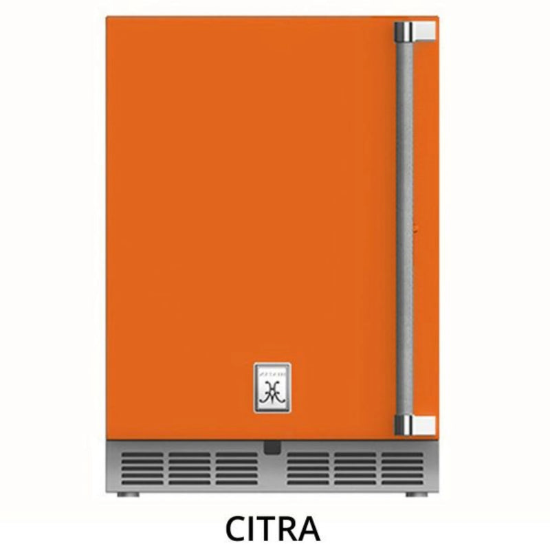 Hestan 24-Inch Outdoor Refrigerator with Lock & LED Lighting - 5.2 Cu. Ft. | GW STORE