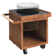 Bastard VX Large Solo, OFYR Corten 75 PRO & Ceramic Dark Kamado Table (Discontinued / New In Box) | GW STORE