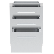 Broil King Stainless Steel Enclosed Triple Drawer Assembly | GW STORE