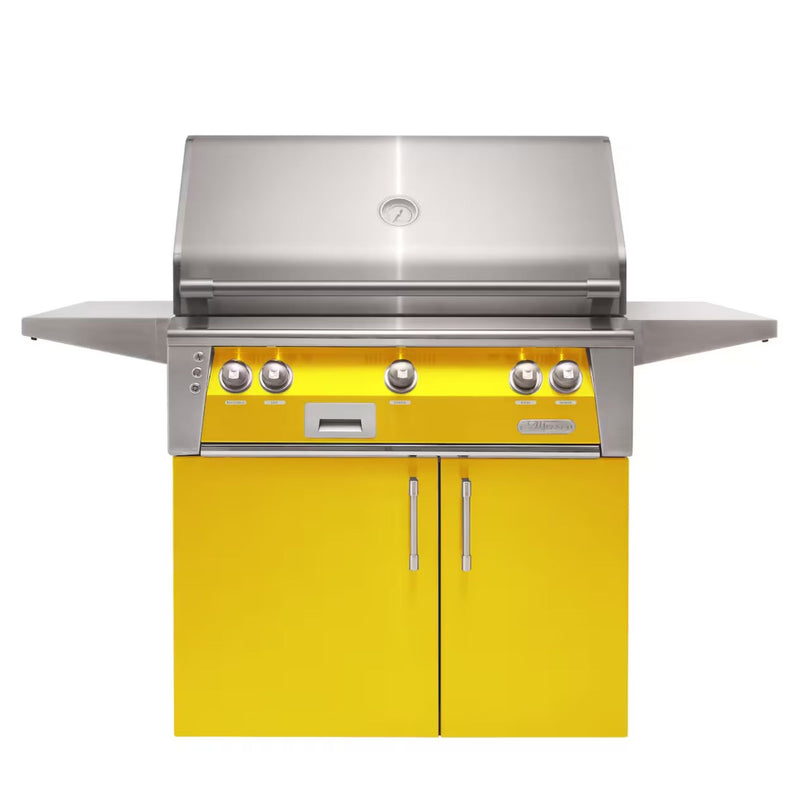 Alfresco 36-Inch Stainless Steel Freestanding Gas Grill w/ Rotisserie & Sear Zone