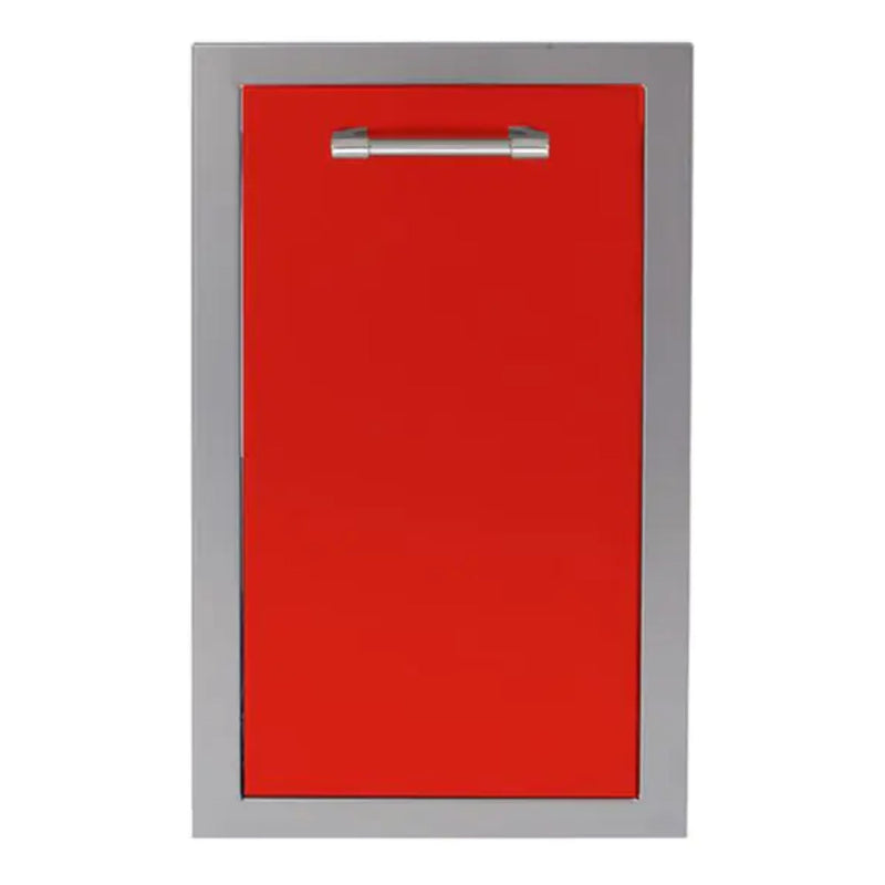 Alfresco 15-Inch Stainless Steel Soft-Close Roll-Out Trash Center