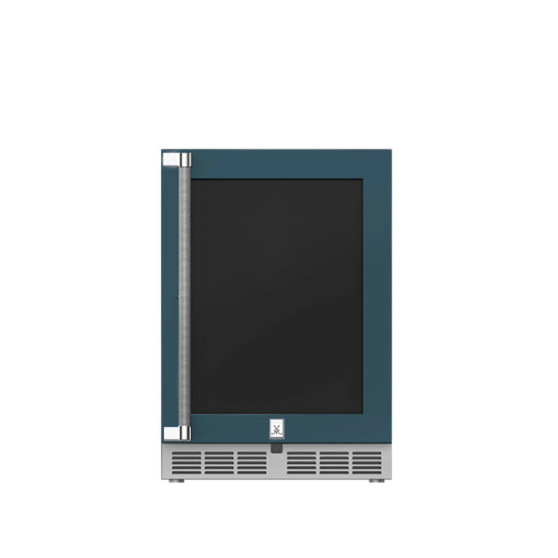 Hestan 24″ Outdoor Undercounter Refrigerator (Glass Door) | GW STORE