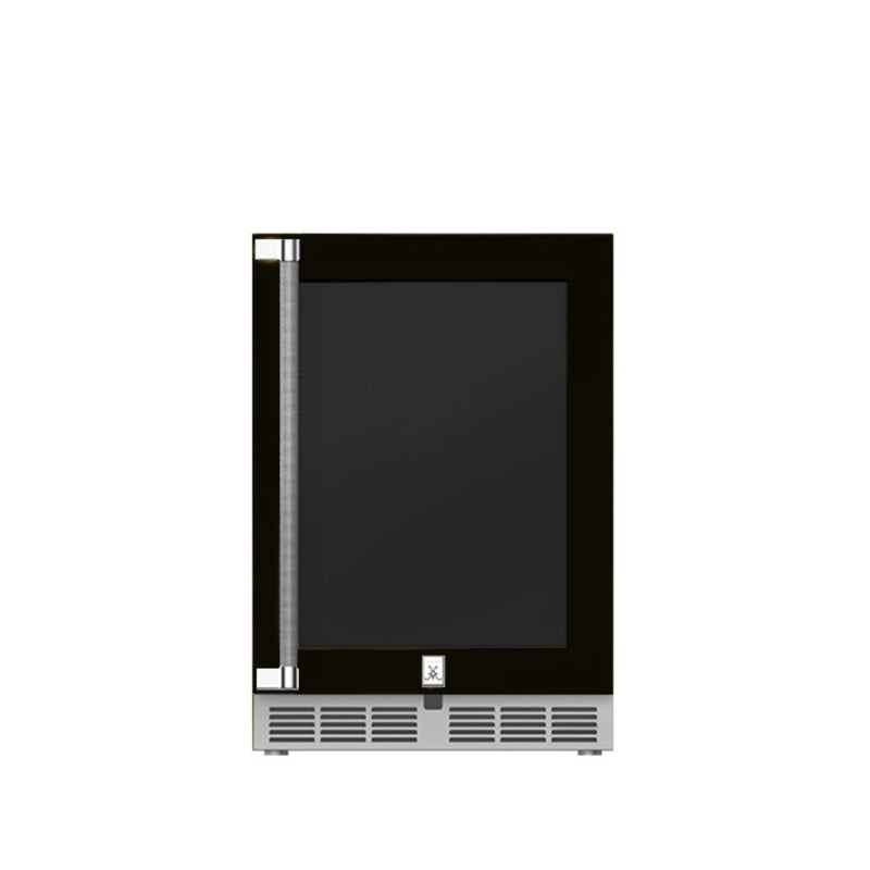 Hestan 24″ Outdoor Undercounter Refrigerator (Glass Door) | GW STORE