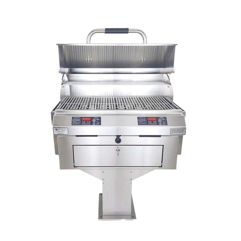 ElectriChef Ruby 32-Inch Dual Pedestal Base Electric Grill | GW STORE