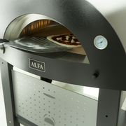Alfa Moderno Anthracite Grey 3 Pizze Freestanding Gas Pizza Oven | GW STORE