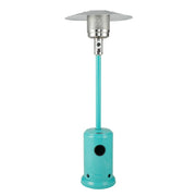 Well Traveled Living Aqua Blue Powder Coated Propane Patio Heater | GW STORE