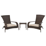 Well Traveled Living Coconino Wicker Chat Set | GW STORE