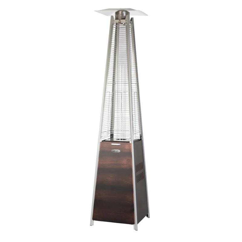 Well Traveled Living Coronado Brushed Bronze Pyramid Flame Propane Patio Heater | GW STORE