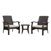 Well Traveled Living Miles Conversation Wicker Bistro Set | GW STORE