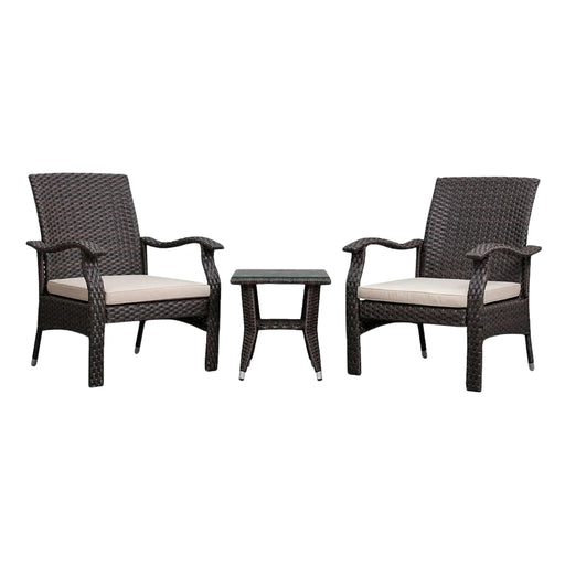 Well Traveled Living Miles Conversation Wicker Bistro Set | GW STORE