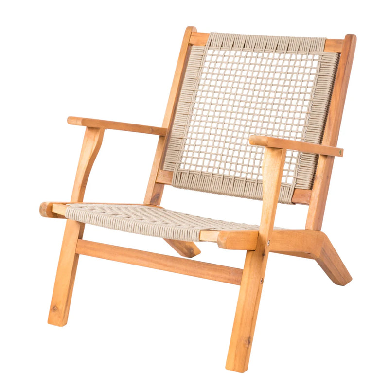 Well Traveled Living Vega Natural Stain Outdoor Chair | GW STORE