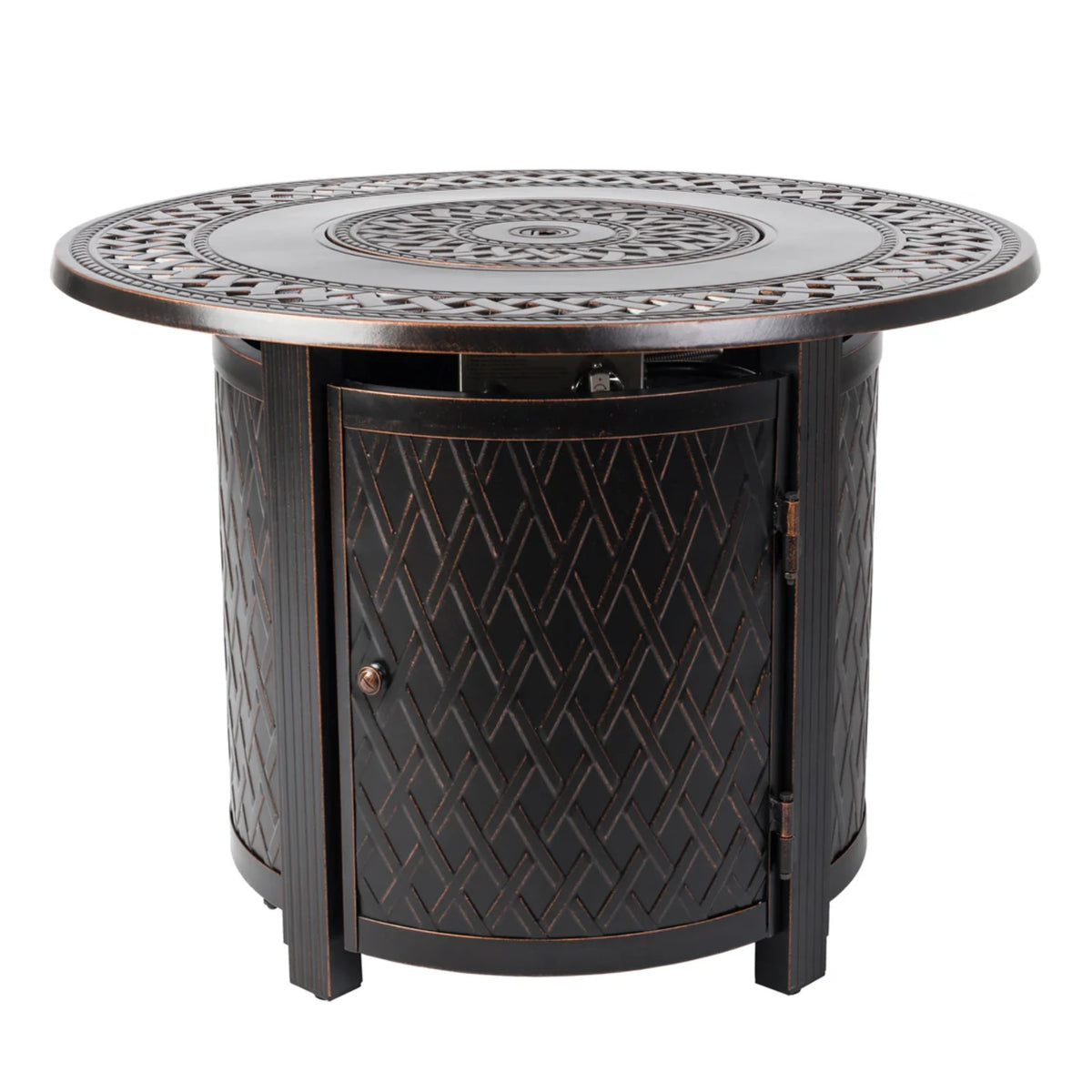 Well Traveled Living Wagner Round Propane Fire Pit | Buy at GW STORE ...