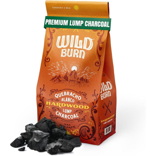 WildBurn Premium Hardwood Lump Charcoal - 20lb Bag | GW STORE