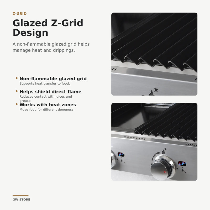 Bosca Block 1000 Built-In Gas Grill | GW STORE
