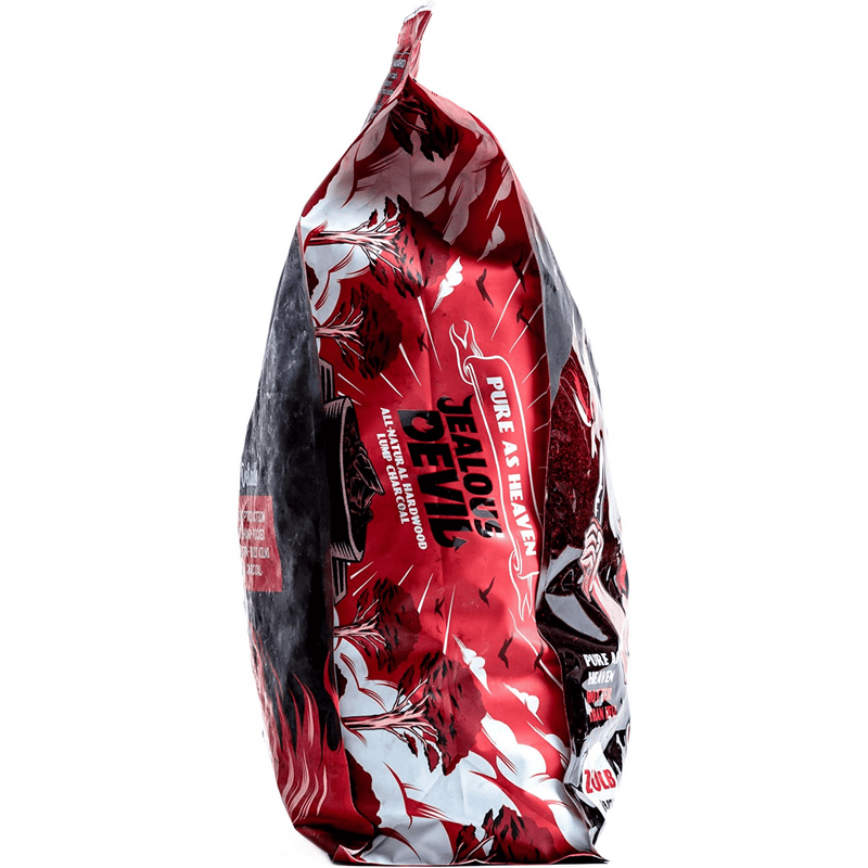 Jealous Devil All Natural Premium Hardwood XL Lump Charcoal - 20 Lbs