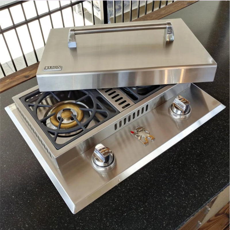 Double Side Burner LP 26 3/4" x 20 1/2"