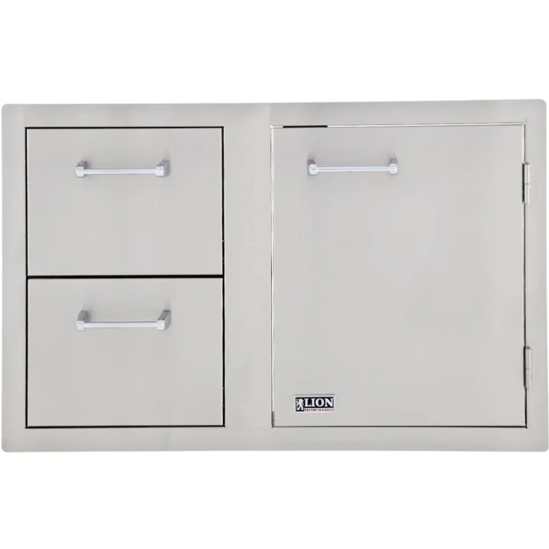 Door Drawer Combo w/ Towel Rack 33" x 22"