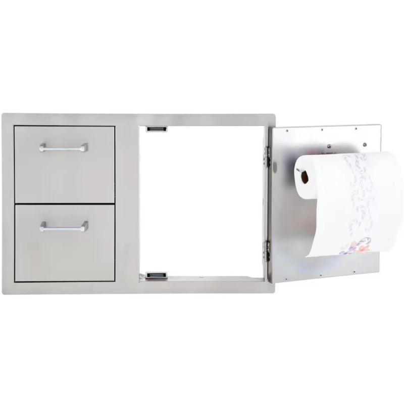 Door Drawer Combo w/ Towel Rack 33" x 22"