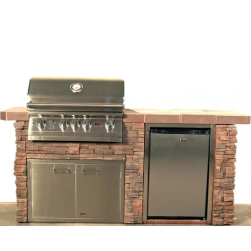 Lion Premium Grills Sensational Q 27 1/4" x 84 1/2" in Stucco