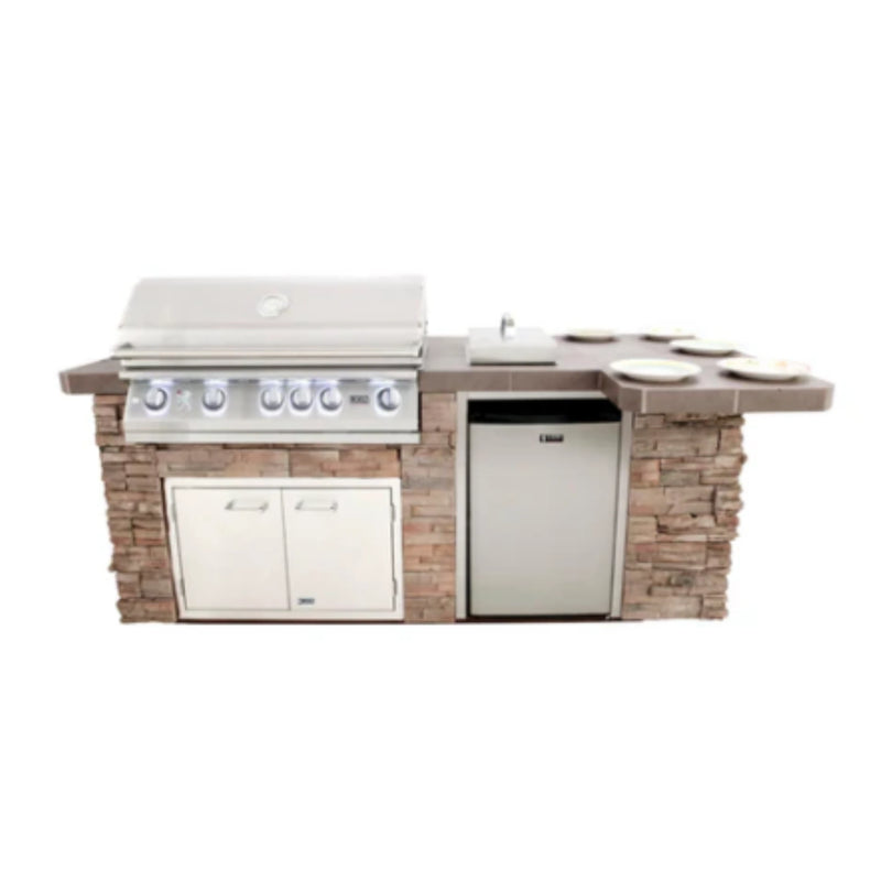 Lion Premium Grills Quality Q 27 1/4" x 96 1/2" in Rock or Brick